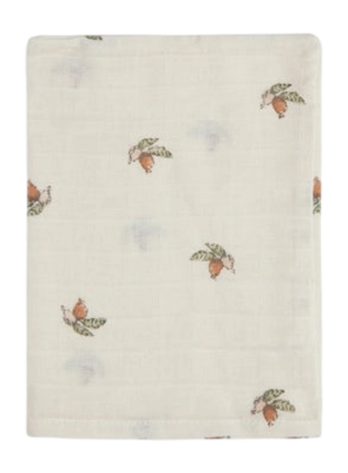 Gant de Toilette Gaze de Coton - Rosehip - par 3