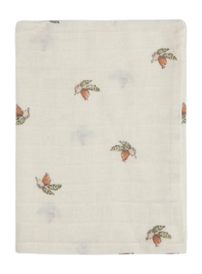 Gant de Toilette Gaze de Coton - Rosehip - par 3