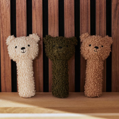 Hochet Teddy bear naturel