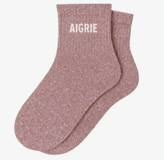 Chaussettes courtes a paillettes - Aigrie