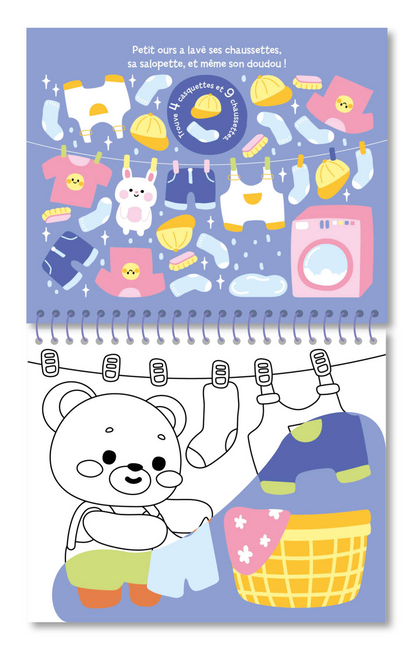Mes jolies peintures magiques – Petit ours