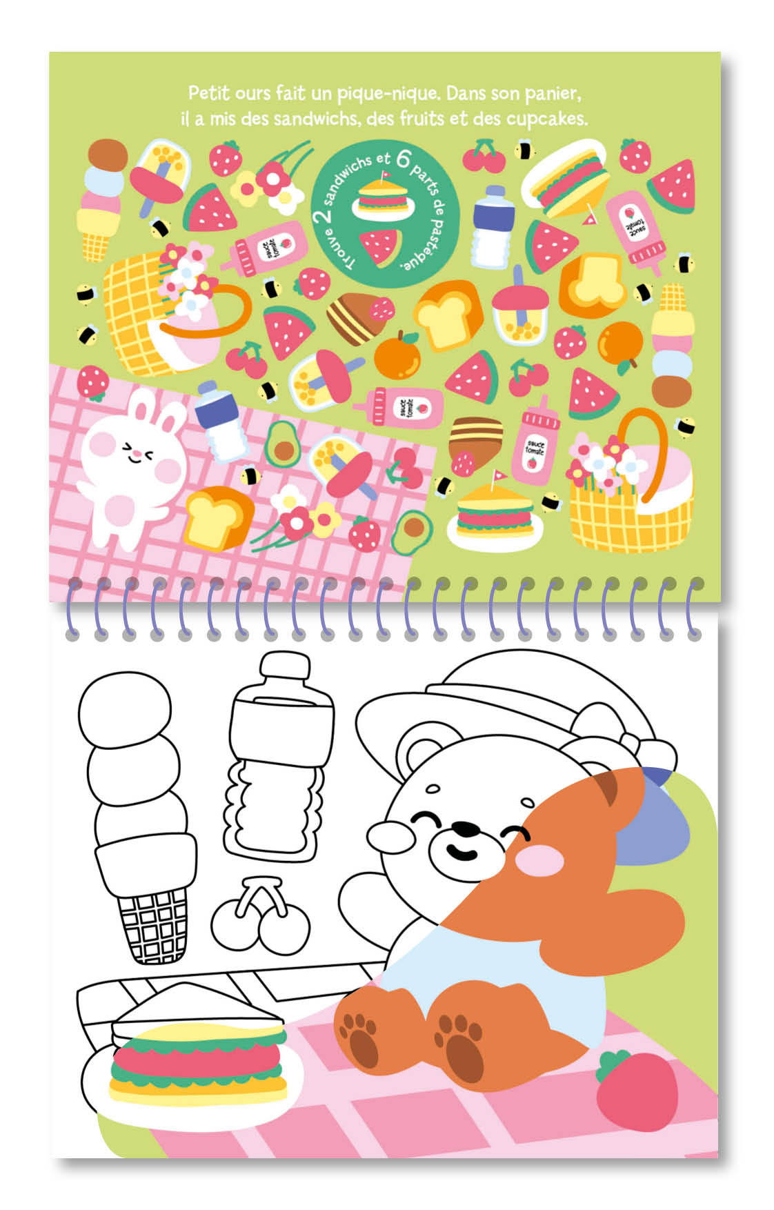 Mes jolies peintures magiques – Petit ours