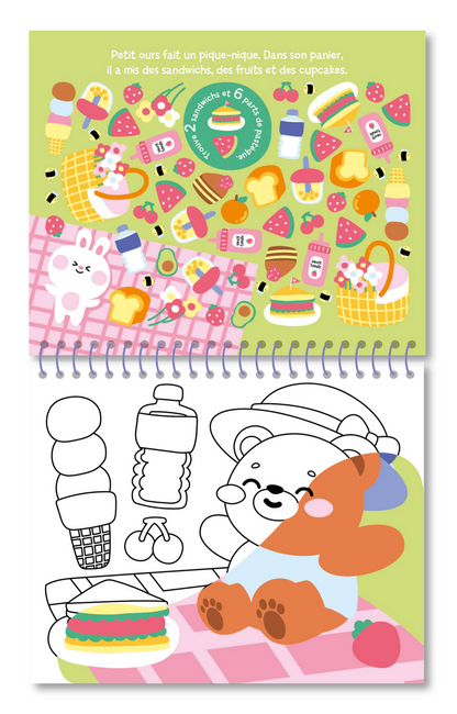 Mes jolies peintures magiques – Petit ours
