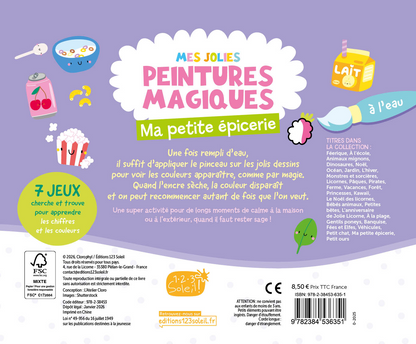 Mes jolies peintures magiques – Ma petite épicerie