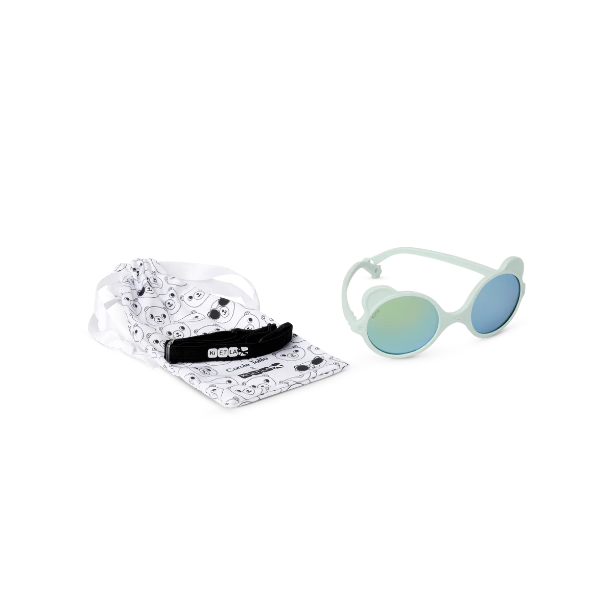 Lunettes - Ourson vert amande (0-1an)