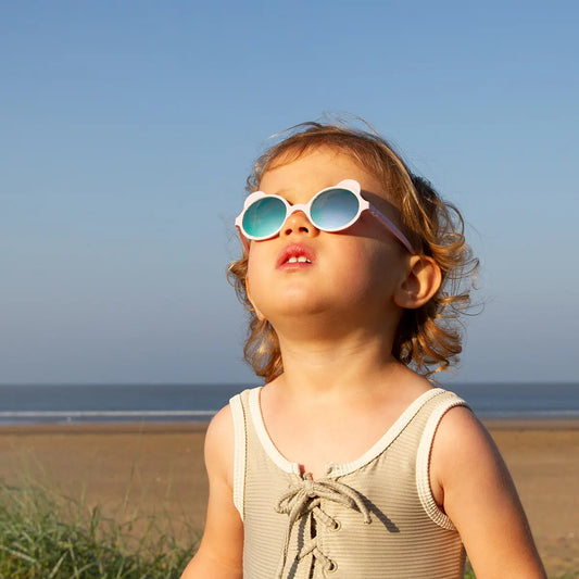 Lunettes - Ourson rose pâle (1-2ans)