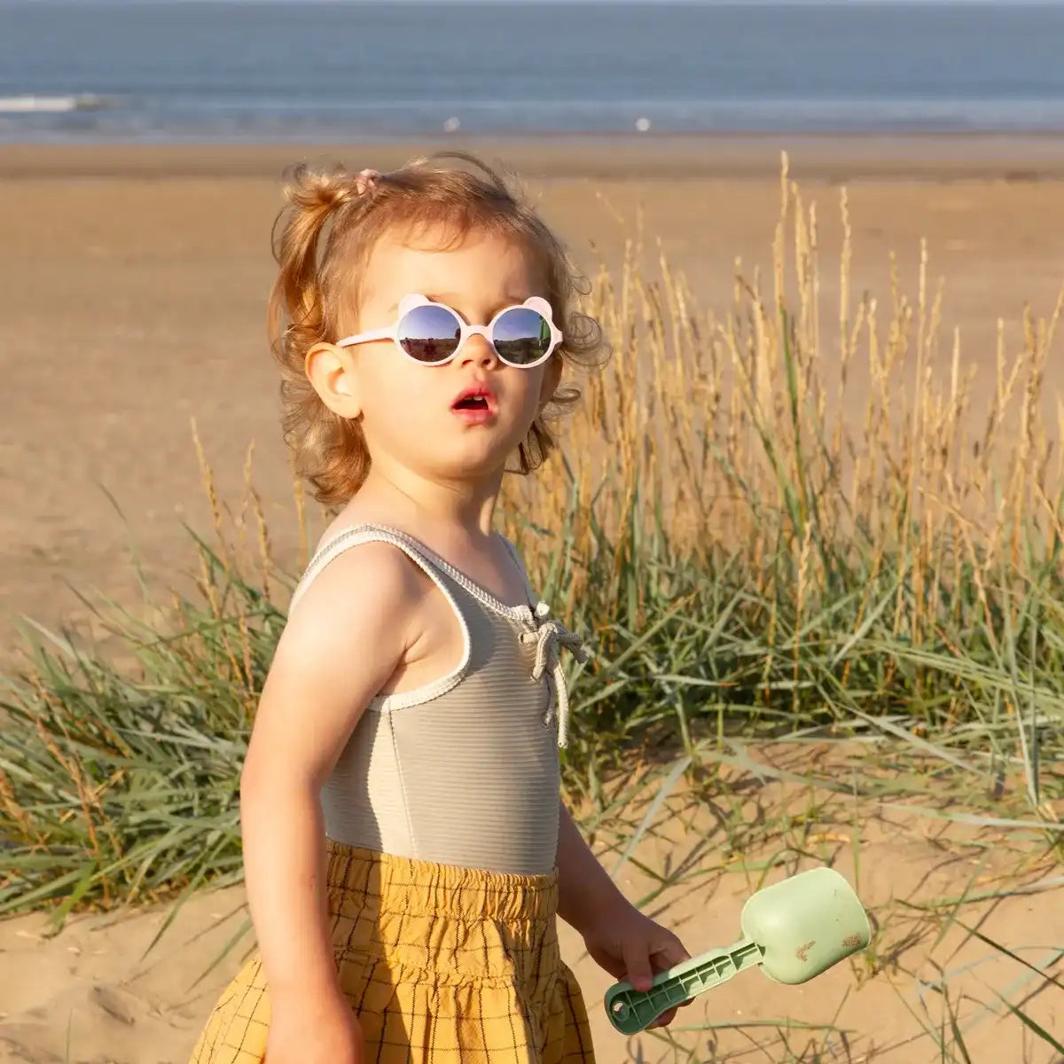 Lunettes - Ourson rose pâle (2-4ans)
