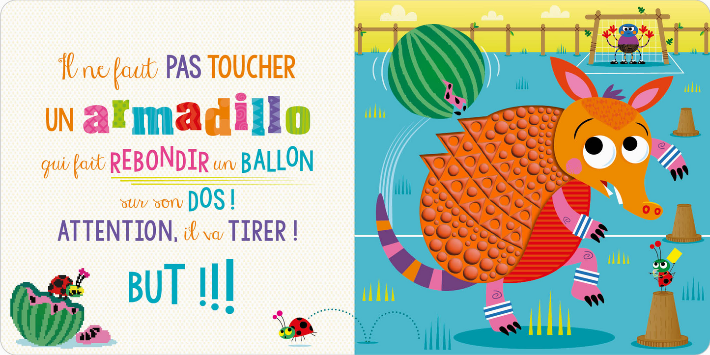 Il ne faut pas toucher un capybara !