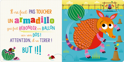 Il ne faut pas toucher un capybara !