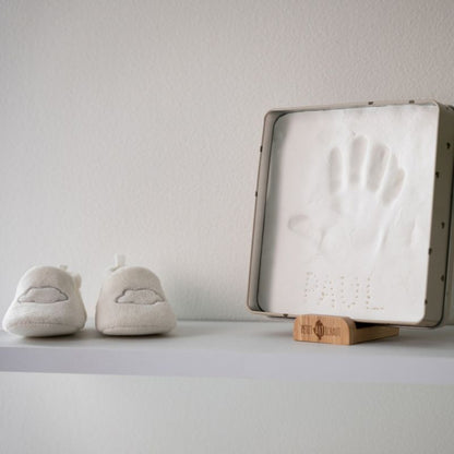 Boîte à empreintes Baby Box Carrée Jolis Cœurs