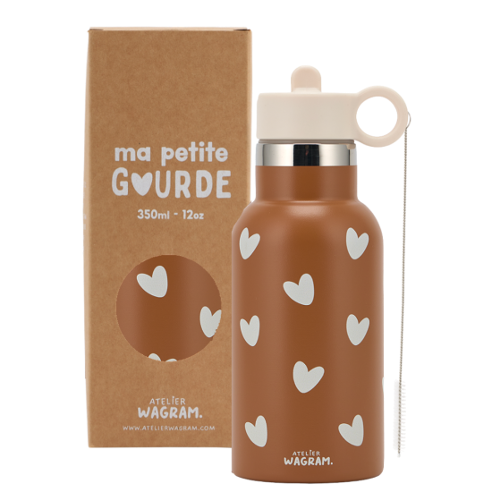 Gourde 350ml caramel