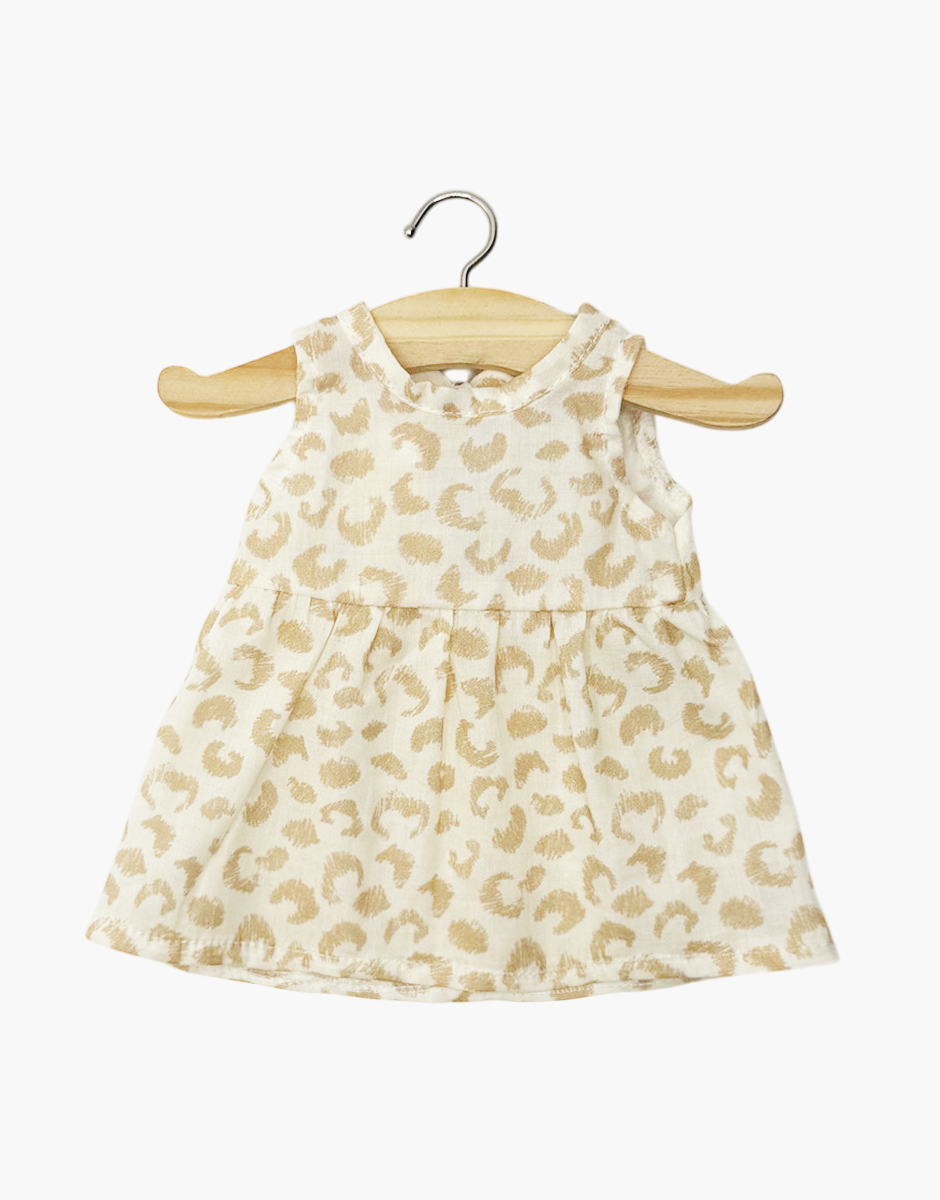 Robe Faustine sans manches en coton Féline CG.17.002