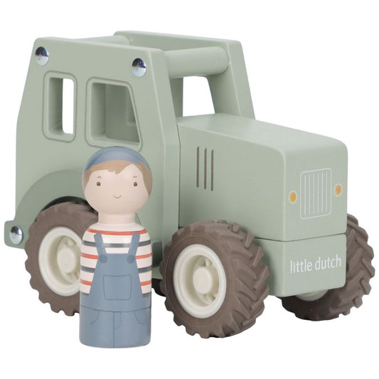 Tracteur en bois