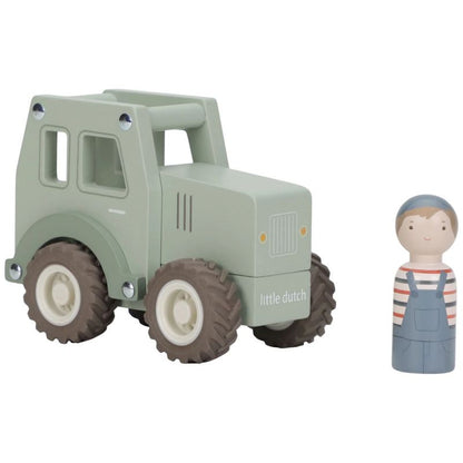 Tracteur en bois