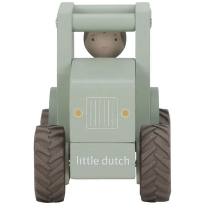 Tracteur en bois