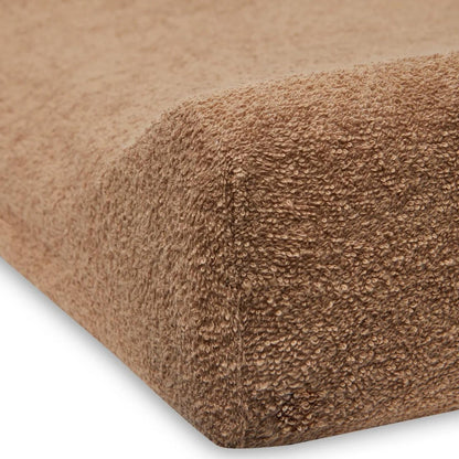 Housse de matelas à langer en éponge Biscuit