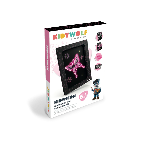 KIDYNEON - Kit pour décoration murale lumineuse contes