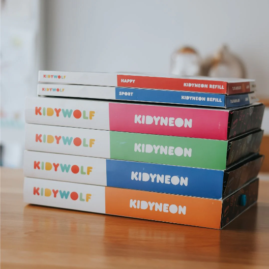 KIDYNEON - Kit pour décoration murale lumineuse contes