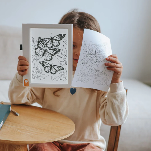 KIDYDRAW-PAD - tablette à dessin lumineuse Animaux