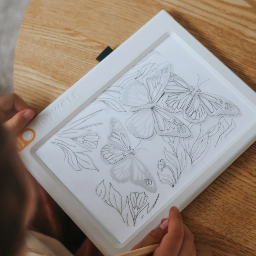KIDYDRAW-PAD - tablette à dessin lumineuse Animaux