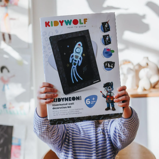 KIDYNEON - Kit pour décoration murale lumineuse pack