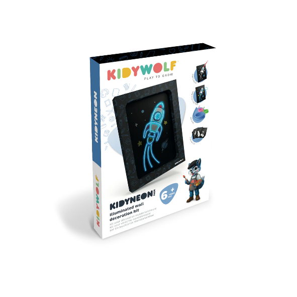 KIDYNEON - Kit pour décoration murale lumineuse pack