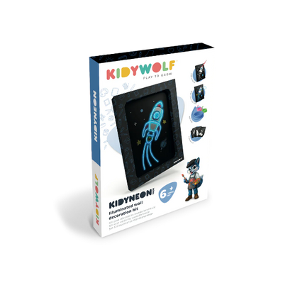 KIDYNEON - Kit pour décoration murale lumineuse pack