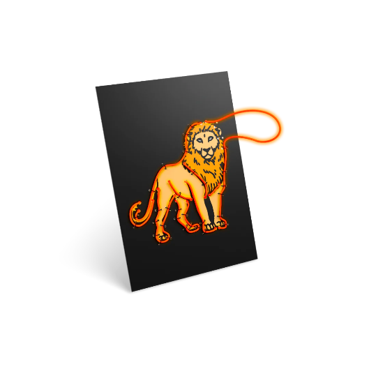 KIDYNEON - Kit pour décoration murale lumineuse animaux