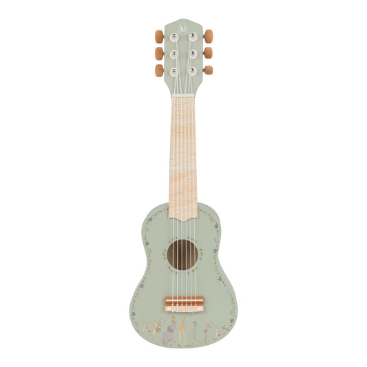 Guitare Verte en bois - Safari Friends