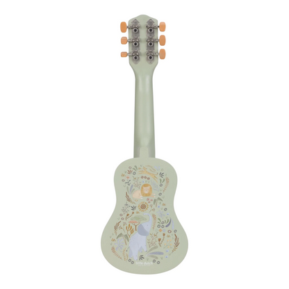 Guitare Verte en bois - Safari Friends