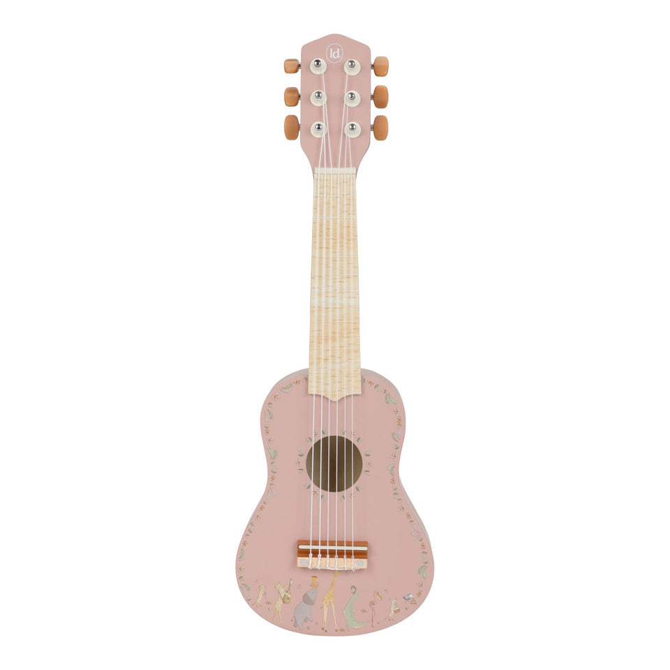 Guitare Rose en bois  - Safari Friends