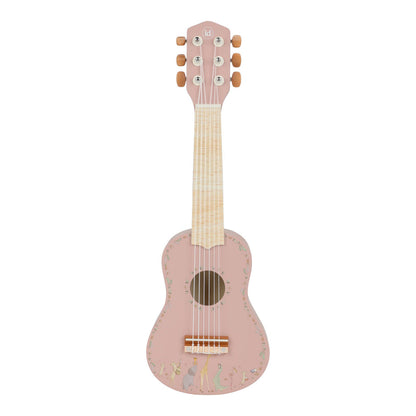 Guitare Rose en bois  - Safari Friends