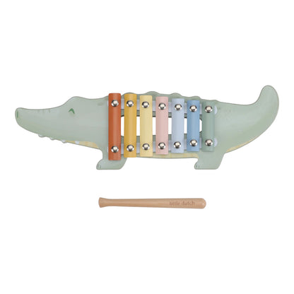 Crocodile au xylophone - safari friends