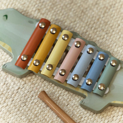 Crocodile au xylophone - safari friends
