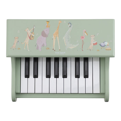 Piano en bois - Vert - Safari Friends