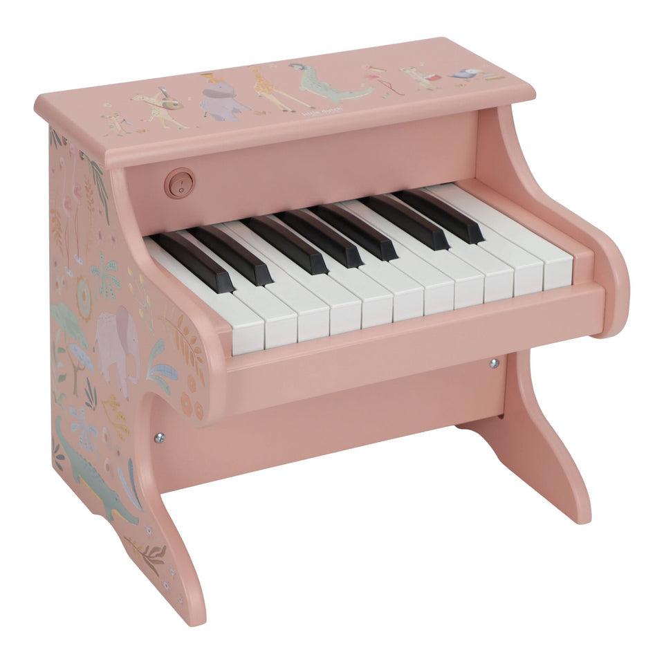 Piano en bois - Rose - Safari Friends