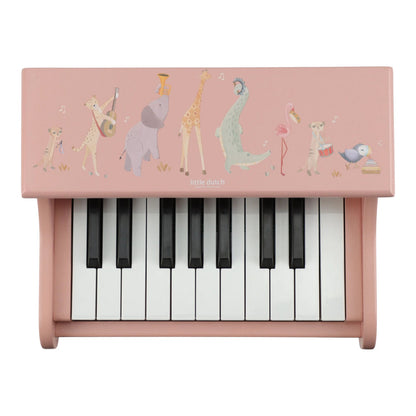 Piano en bois - Rose - Safari Friends