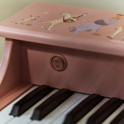 Piano en bois - Rose - Safari Friends