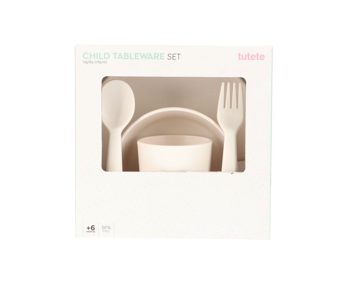 Vaisselle pour enfants ivory