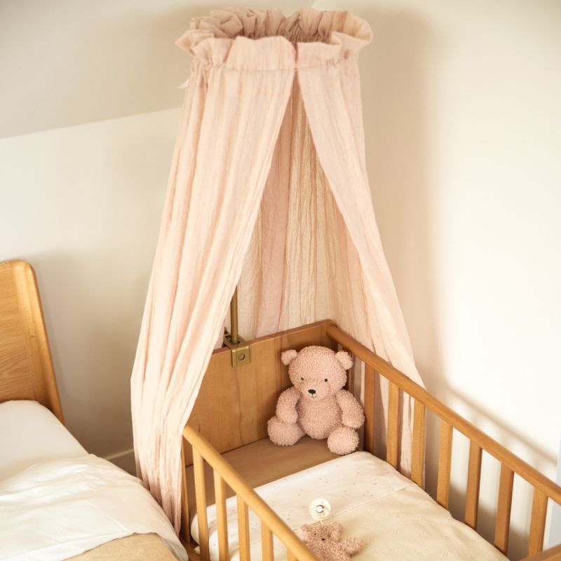 Ciel de lit pale pink 155cm