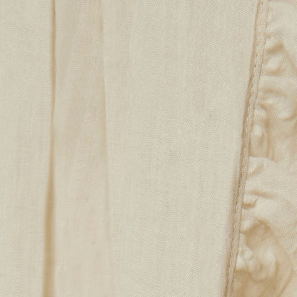 Ciel de lit vintage ruffle Nougat 245 cm