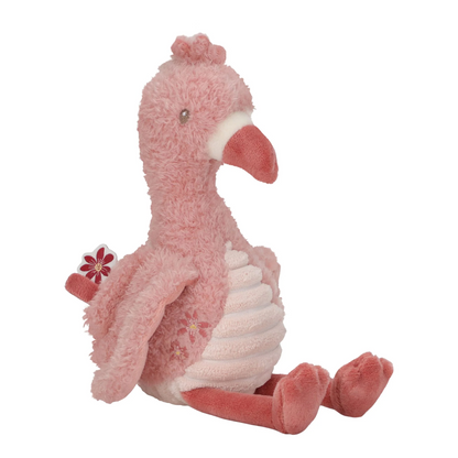 Peluche Flamant rose - Rose - 35 cm