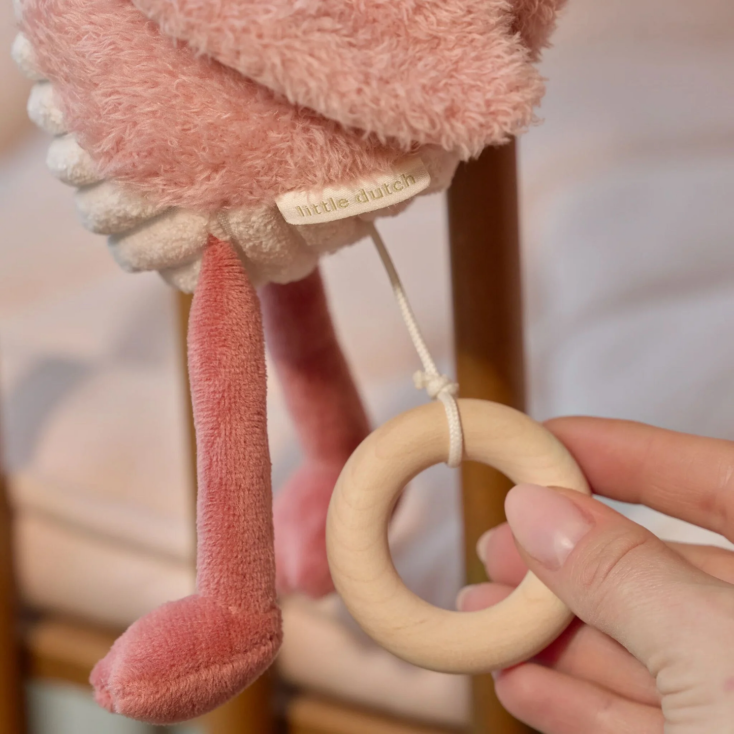 Boîte à musique Flamant Rose - Rose