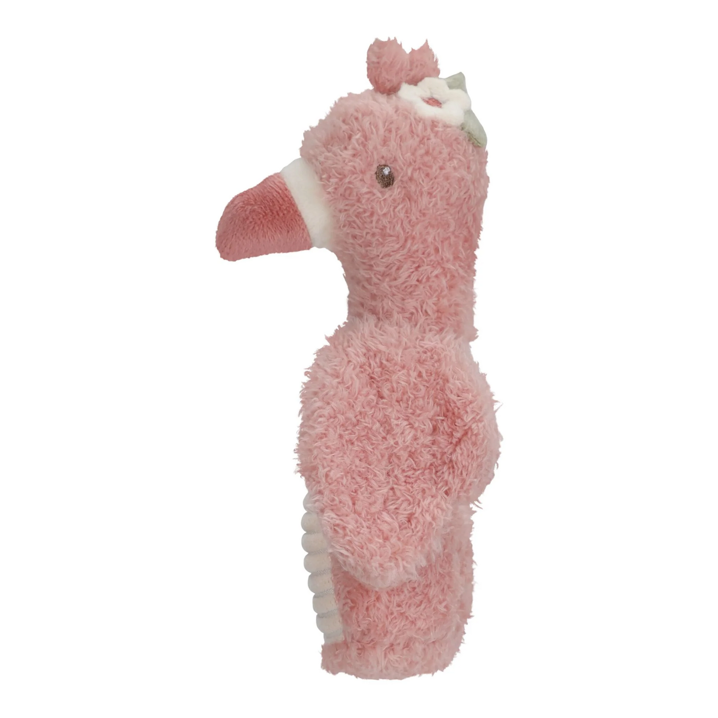 Hochet peluche Flamant rose - Safari Friends