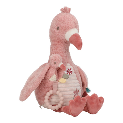 Peluche d'activités Flamant rose - Safari Friends
