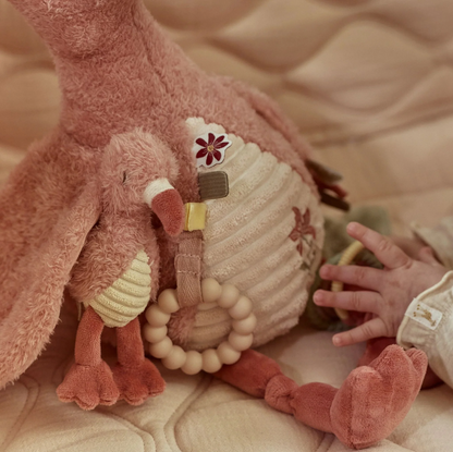 Peluche d'activités Flamant rose - Safari Friends