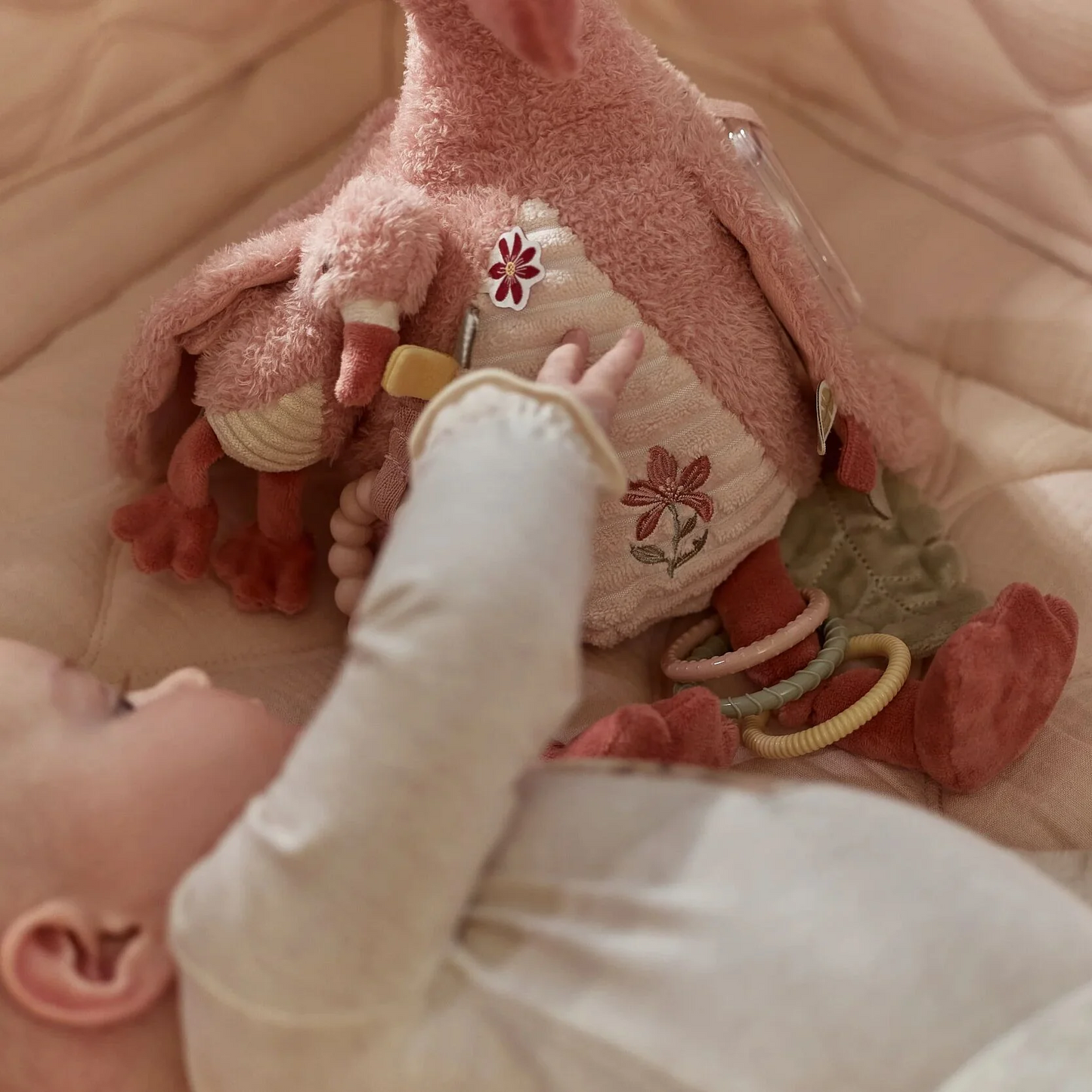 Peluche d'activités Flamant rose - Safari Friends