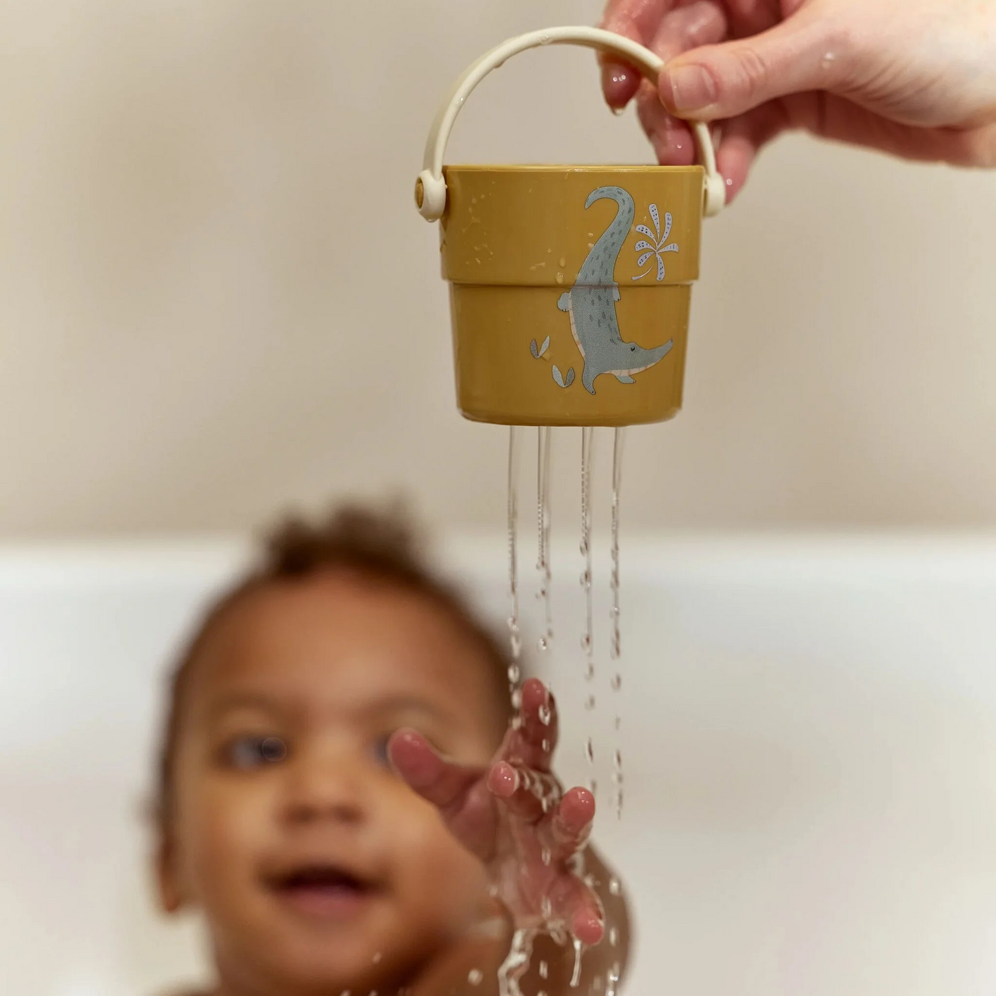 Lot de 4 gobelets de bain - Safari Friends