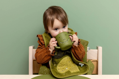 Tasse d'apprentissage en silicone - Mr.Dino