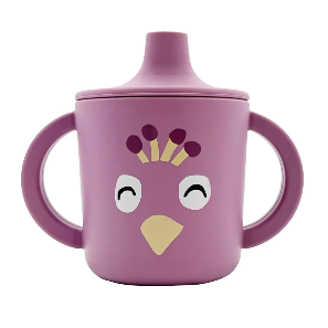 Tasse d'apprentissage en silicone - Mrs. Peacock